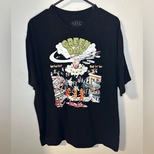 Green Day dookie album black graphic T-shirt XL